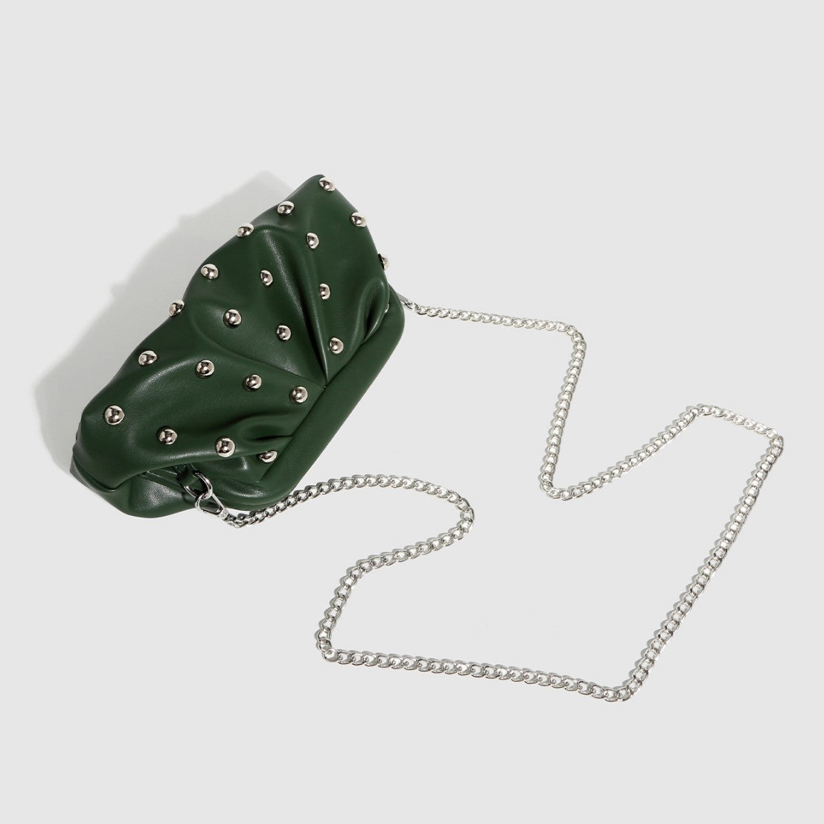 bolso plisado