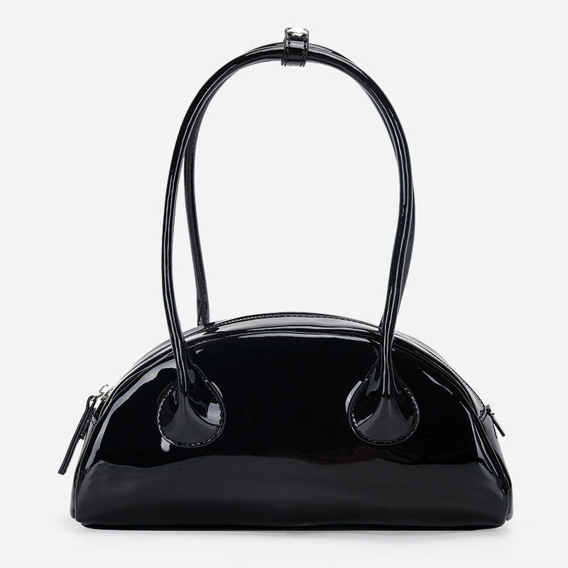 bolso semicircular