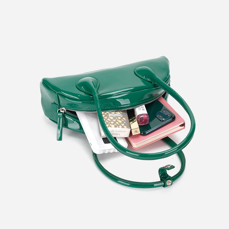 bolso semicircular